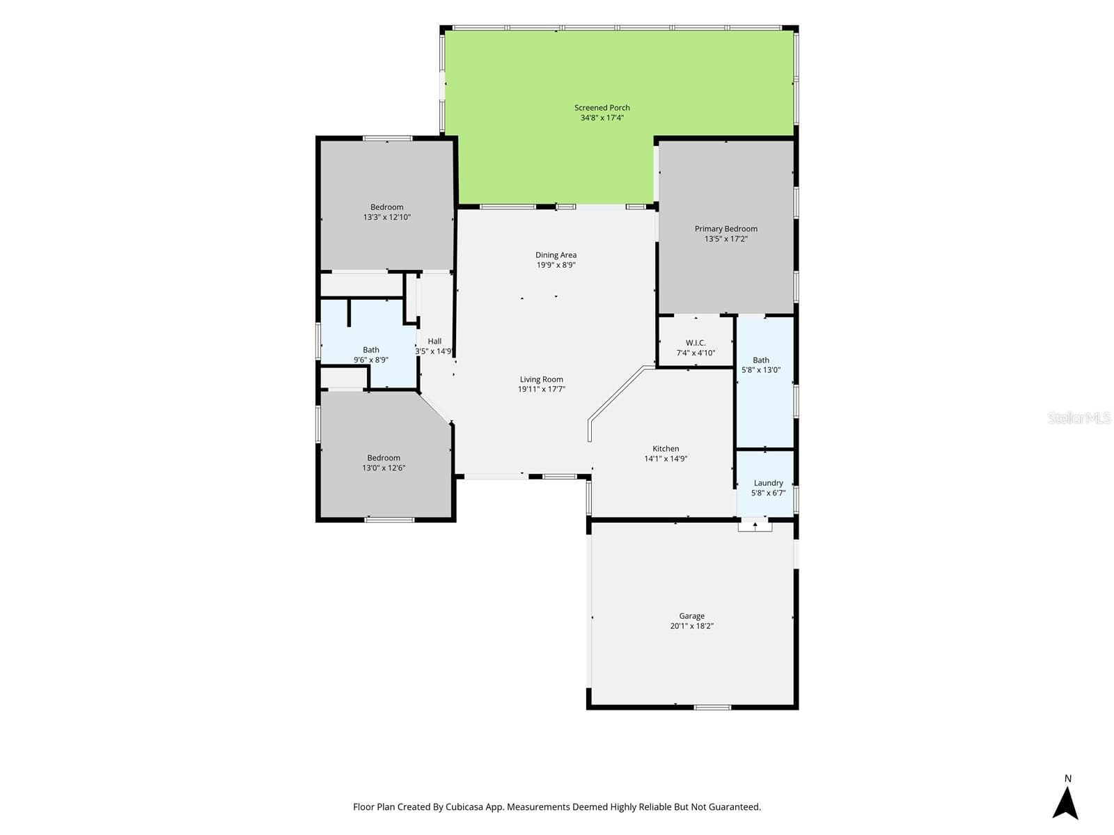 Floor Plan - 2102 BRADFORD ST, CLEARWATER