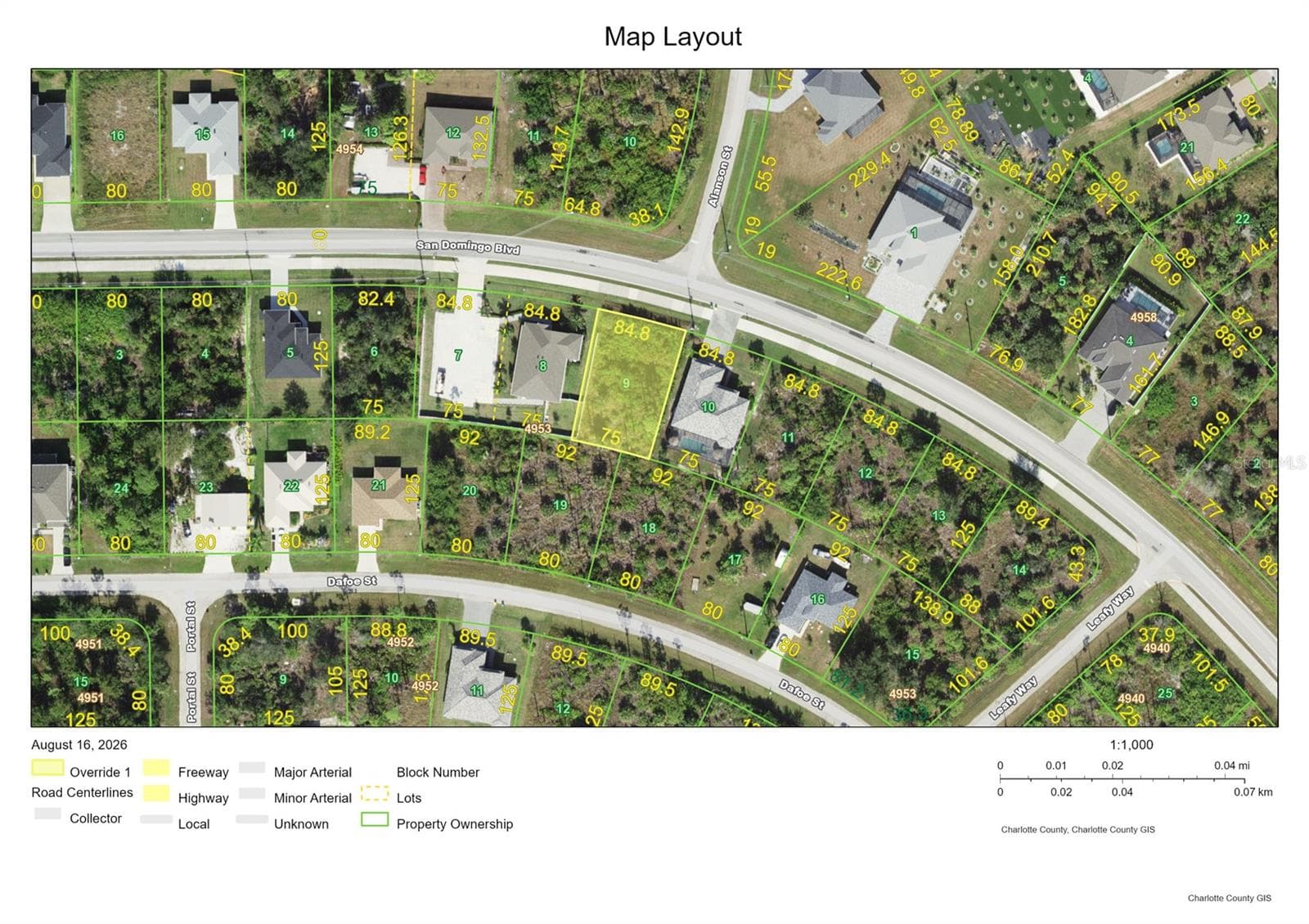 Vacant to the back - 14403 SAN DOMINGO BLVD, PORT CHARLOTTE
