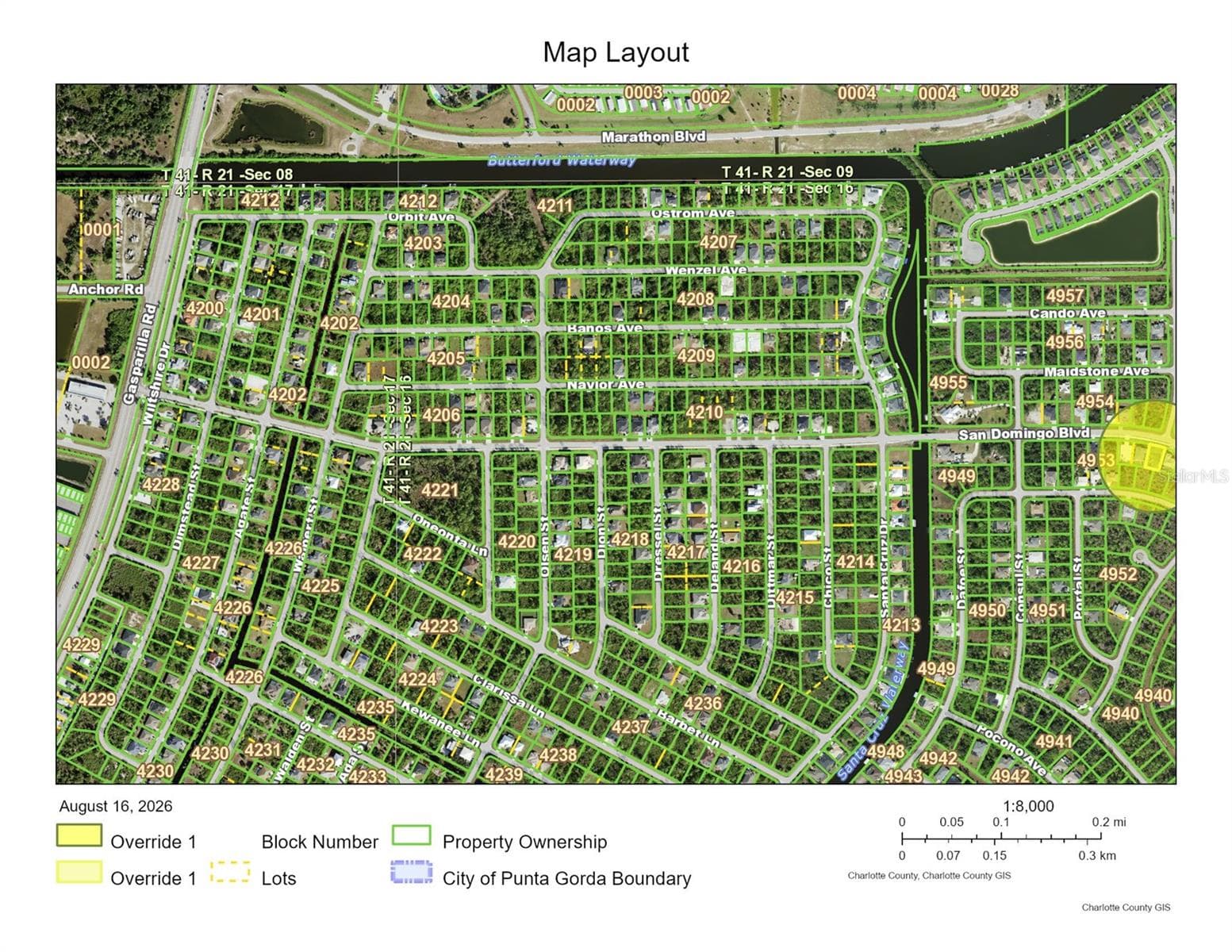 1 mile to Gasparilla Rd - 14403 SAN DOMINGO BLVD, PORT CHARLOTTE