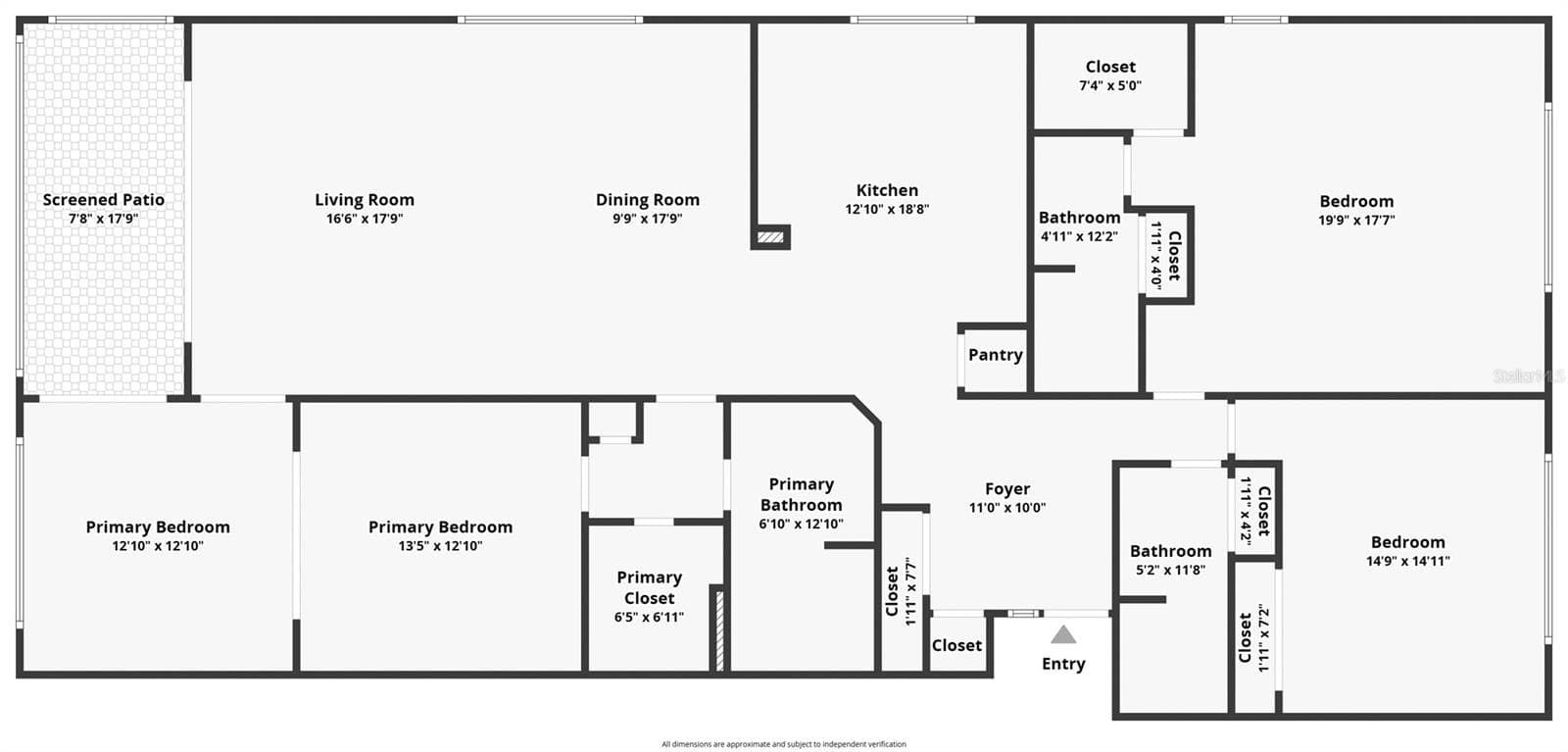 Floor plan - 2675 GULF OF MEXICO DR #204, LONGBOAT KEY