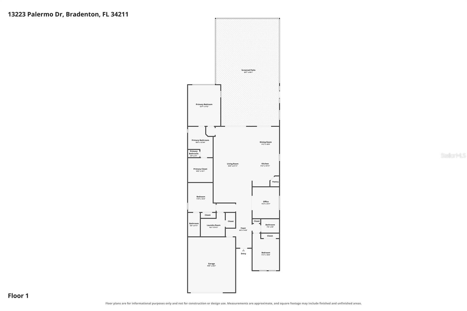Single Family Residence at 13223 PALERMO DR, BRADENTON, photo 44 of 82