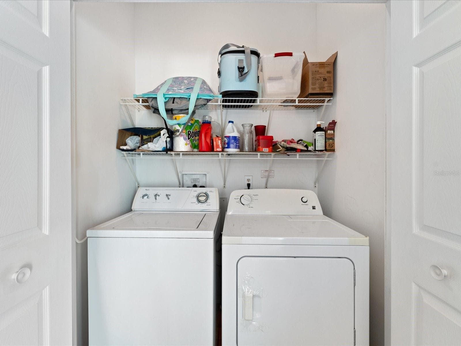 Laundry closet - 9182 PINEHAVEN WAY, ENGLEWOOD