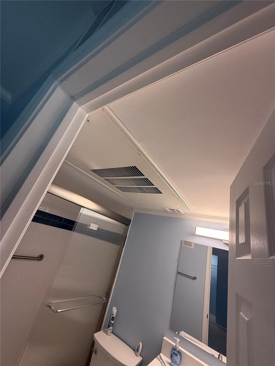 Easy access to air handler - 179 MEDALLION BLVD #D, MADEIRA BEACH