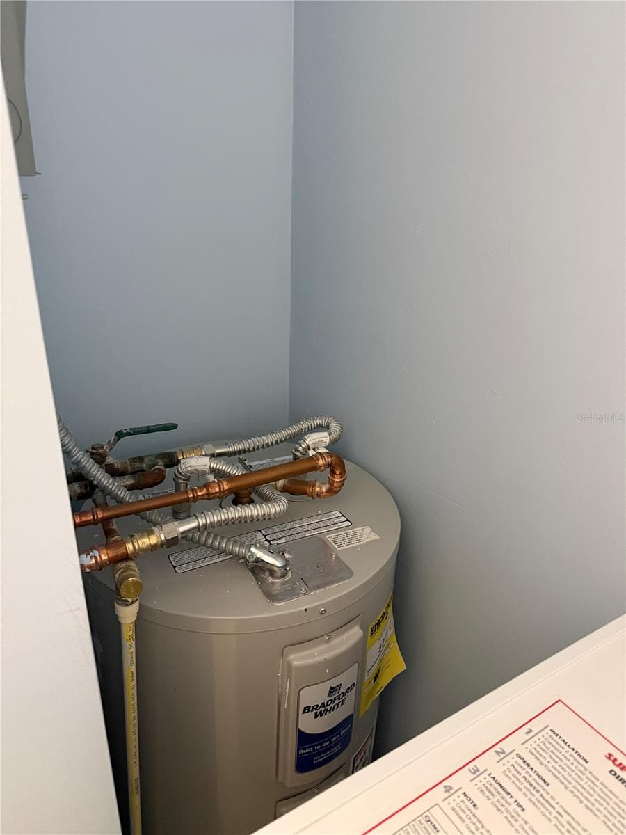 New hot water tank - 179 MEDALLION BLVD #D, MADEIRA BEACH