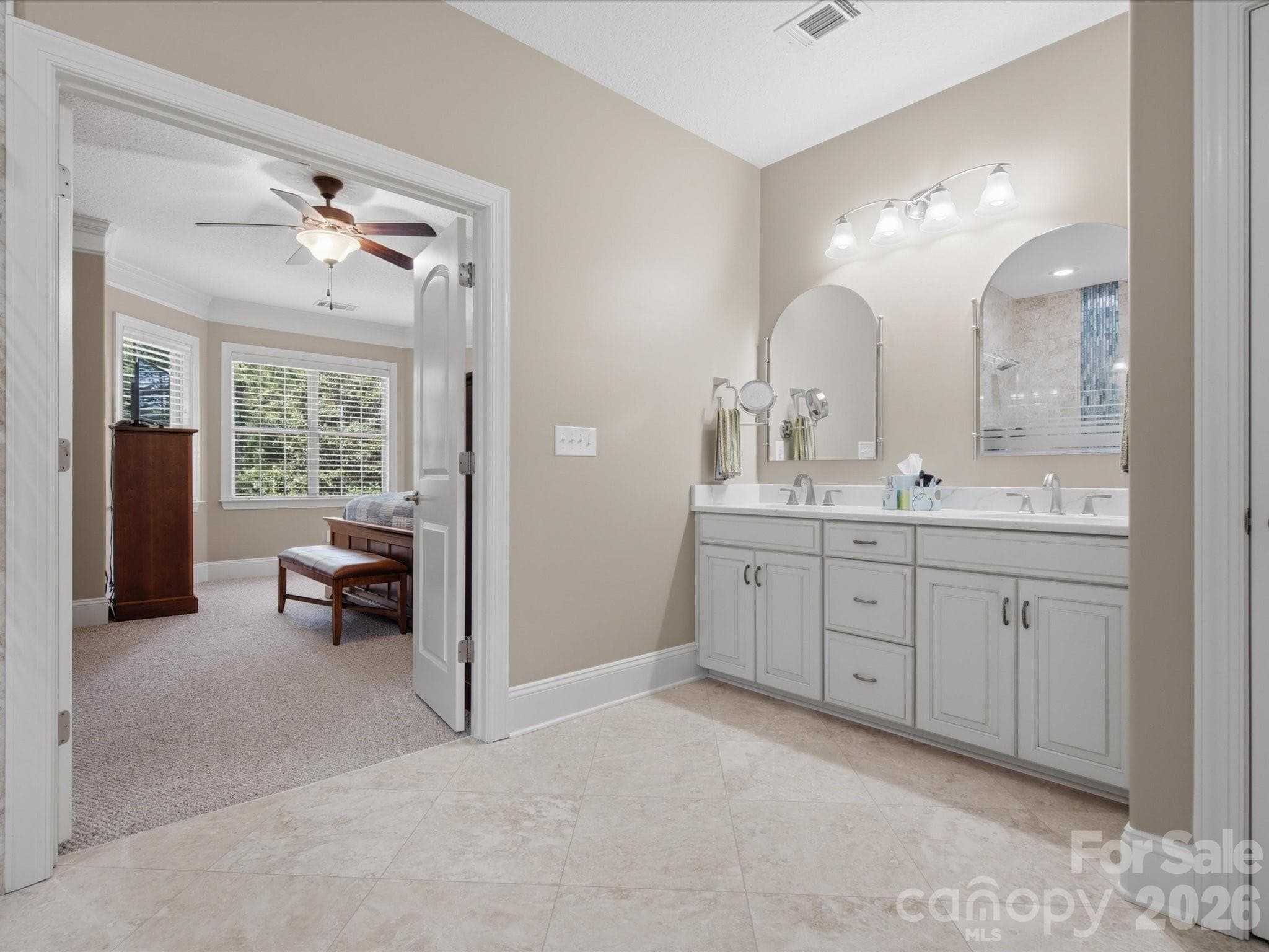 Primary Bath - 1023 Madras Court, Davidson