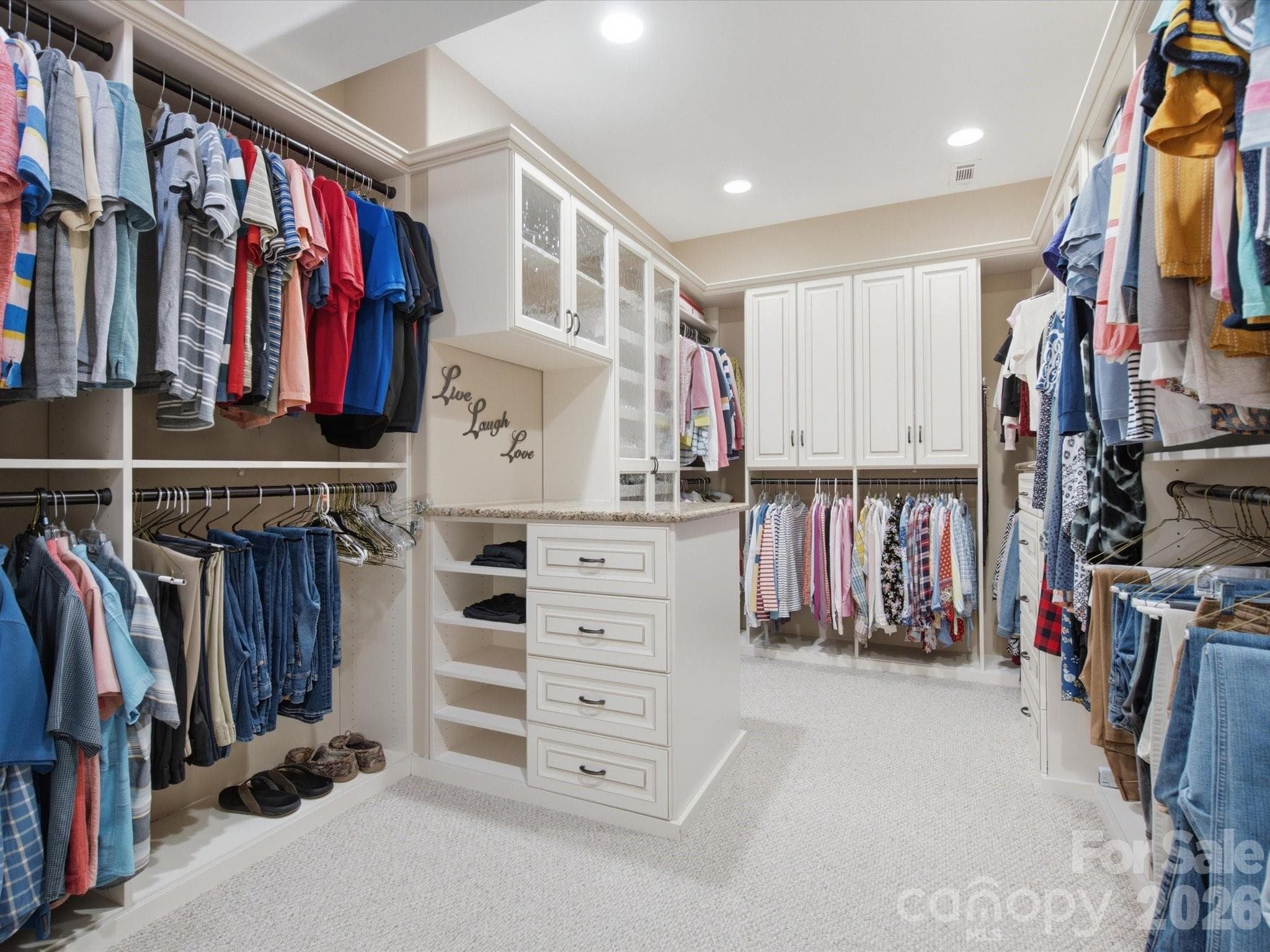 Amazing Primary Closet - 1023 Madras Court, Davidson