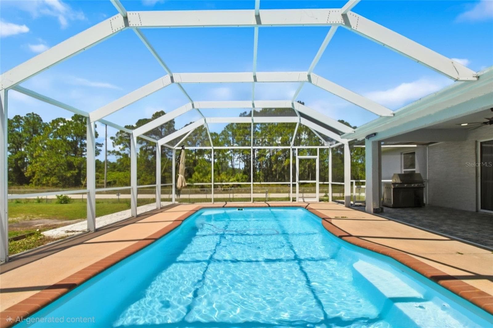 Pool - 1104 MORTON ST E, LEHIGH ACRES