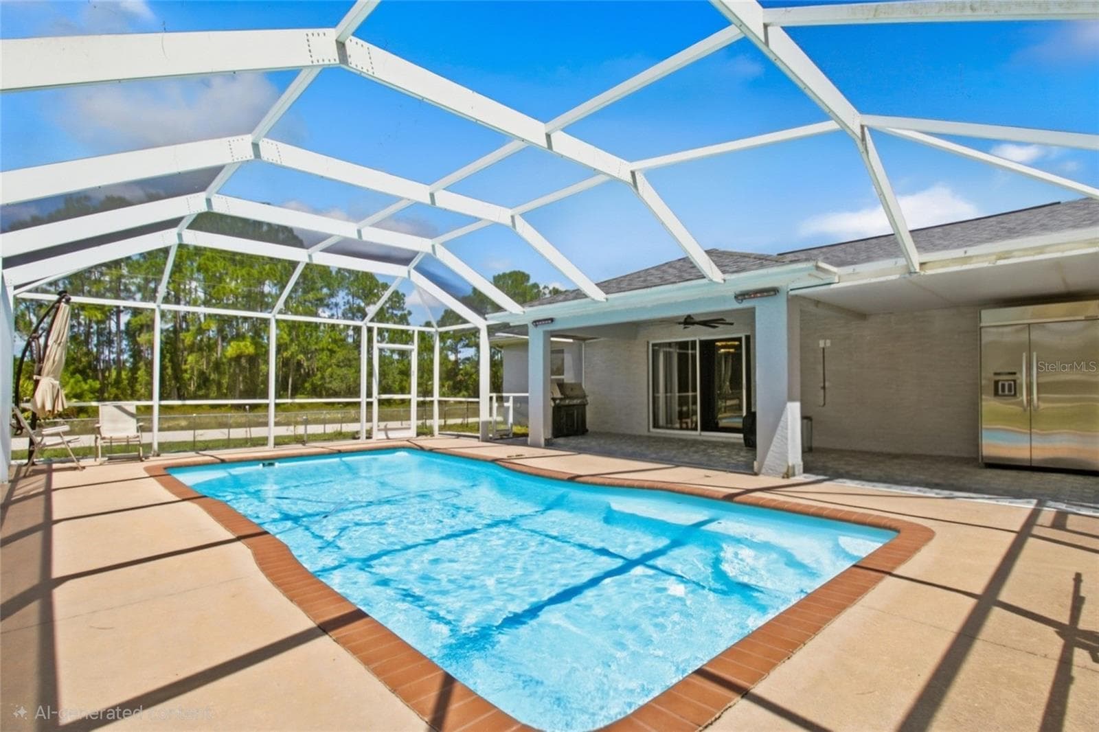 Pool - 1104 MORTON ST E, LEHIGH ACRES