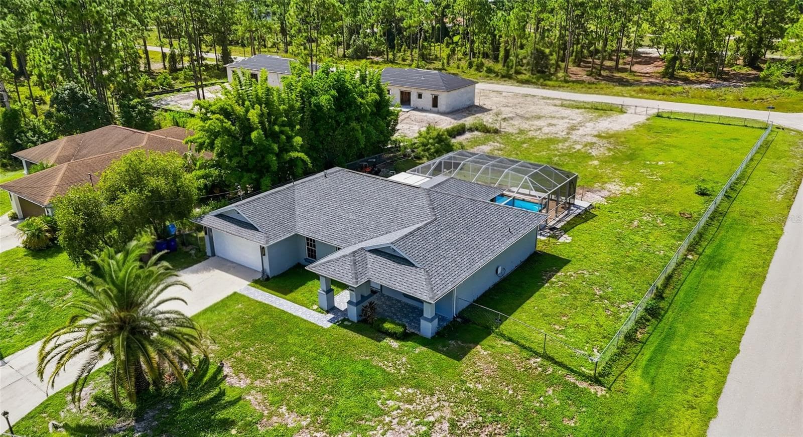 Lot view - 1104 MORTON ST E, LEHIGH ACRES