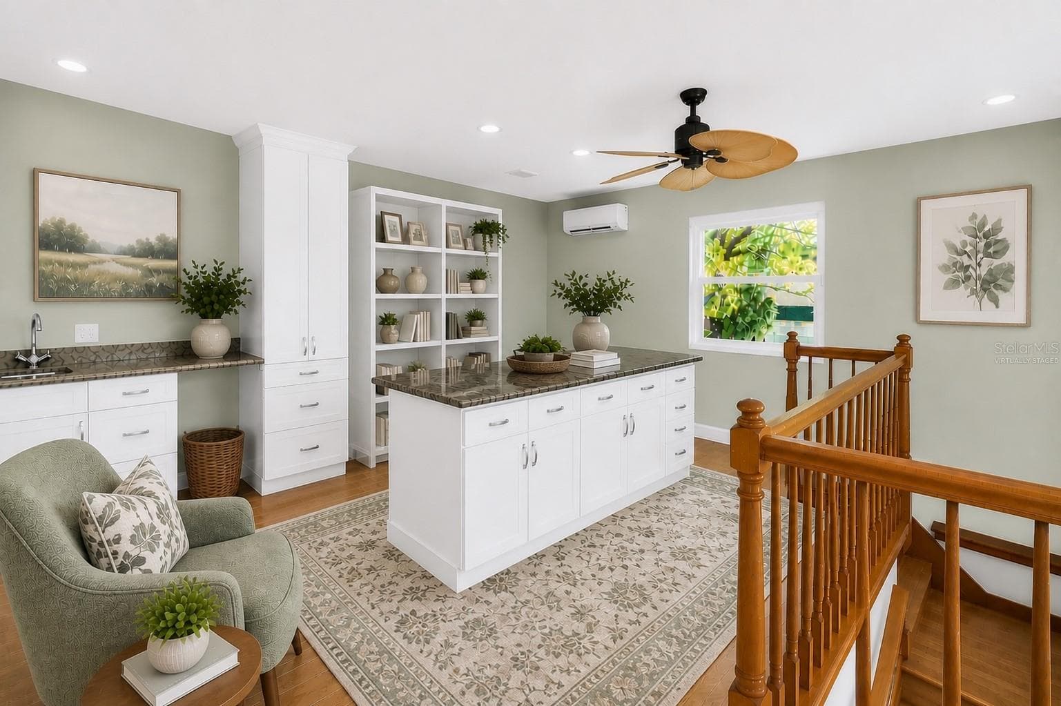Upstair Bonus Room-Virtually Staged - 1100 FRIENDLY WAY S, ST PETERSBURG