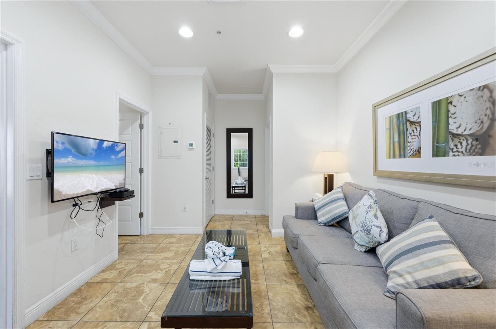 Living Area - 1020 SUN N SEA DR #102, SARASOTA