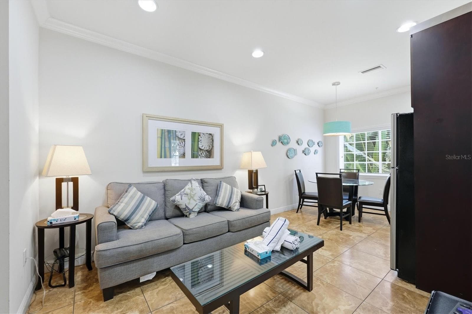 Living Area - 1020 SUN N SEA DR #102, SARASOTA