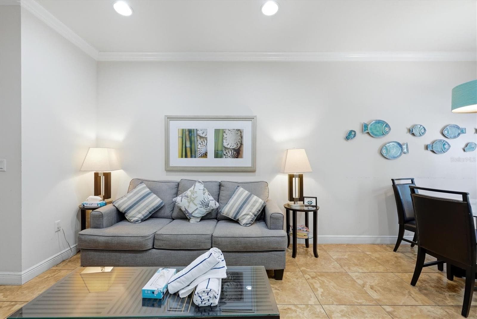 Living Area - 1020 SUN N SEA DR #102, SARASOTA