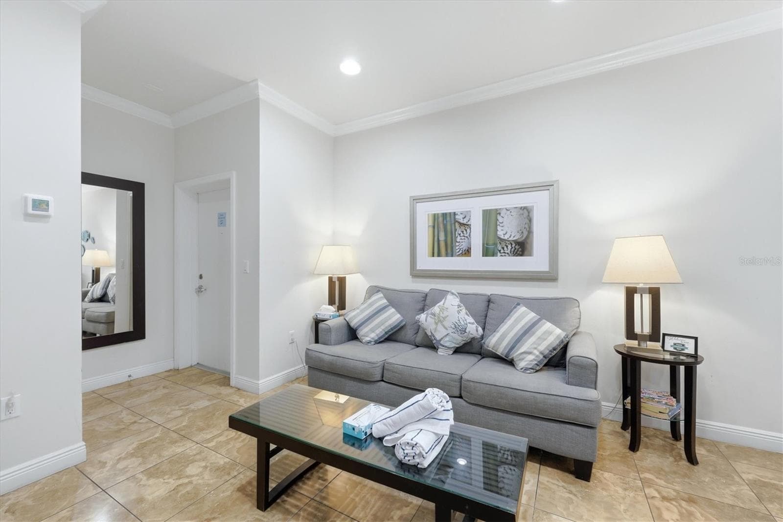 Living Area - 1020 SUN N SEA DR #102, SARASOTA
