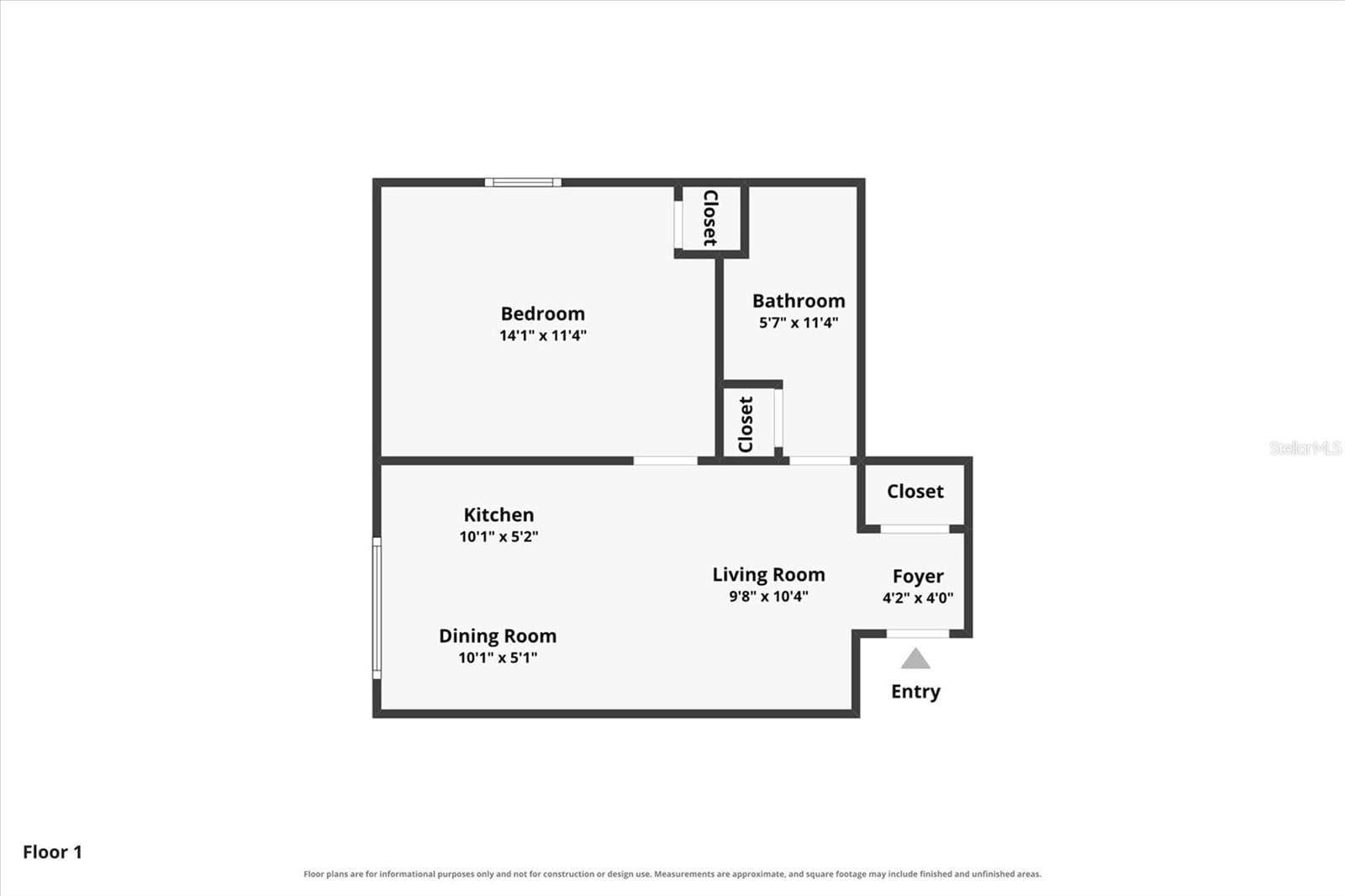 Floor Plan - 1020 SUN N SEA DR #102, SARASOTA