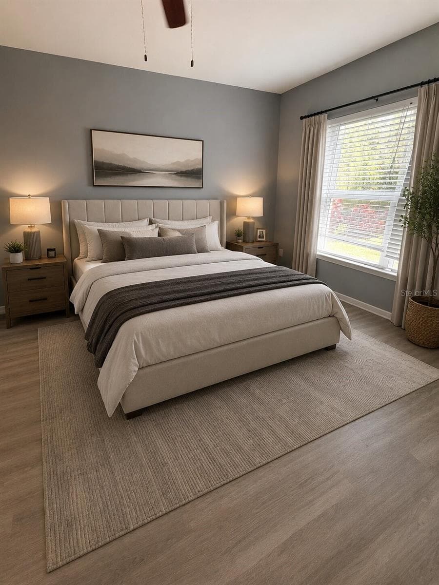 Primary Bedroom (Virtually Stage) - 4266 DUTCHESS PARK RD, FORT MYERS