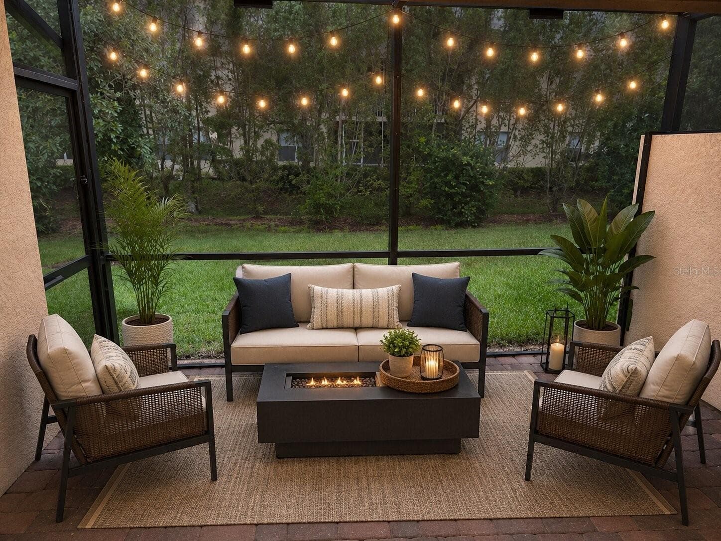 Screened in Patio (Virtually Stage) - 4266 DUTCHESS PARK RD, FORT MYERS