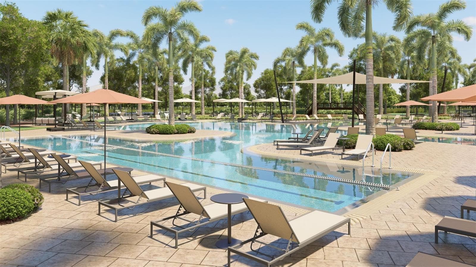 Resort Style Swimming Pool - 11419 CLAY AVE, PARRISH