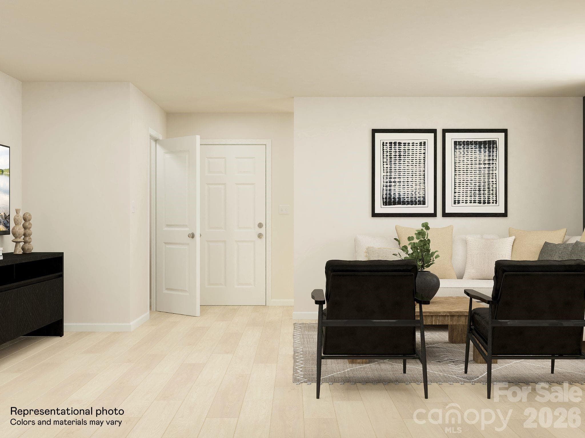 Living Room - 1858 Broom Maker Drive, Bessemer City