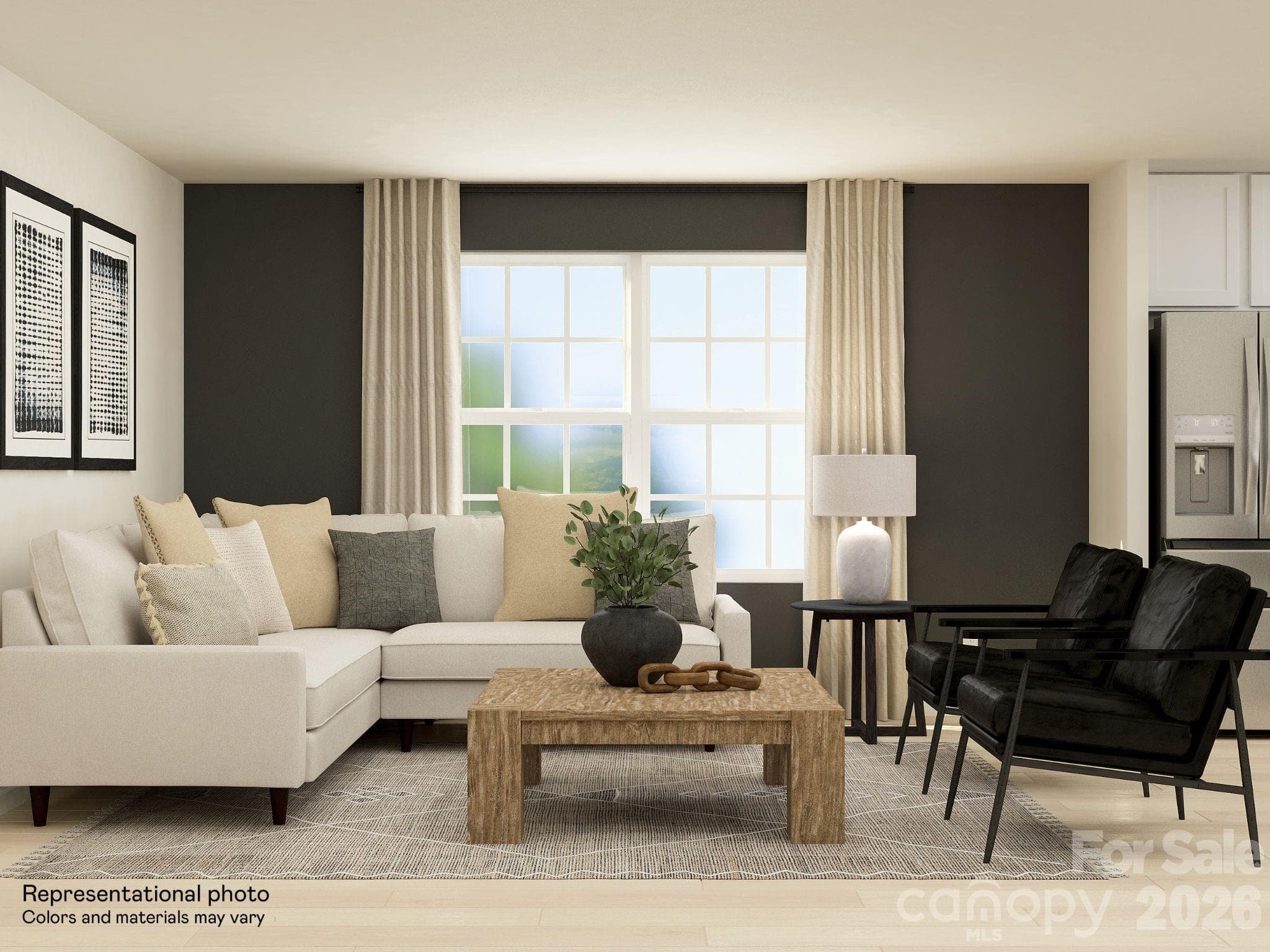 Living Room - 1858 Broom Maker Drive, Bessemer City