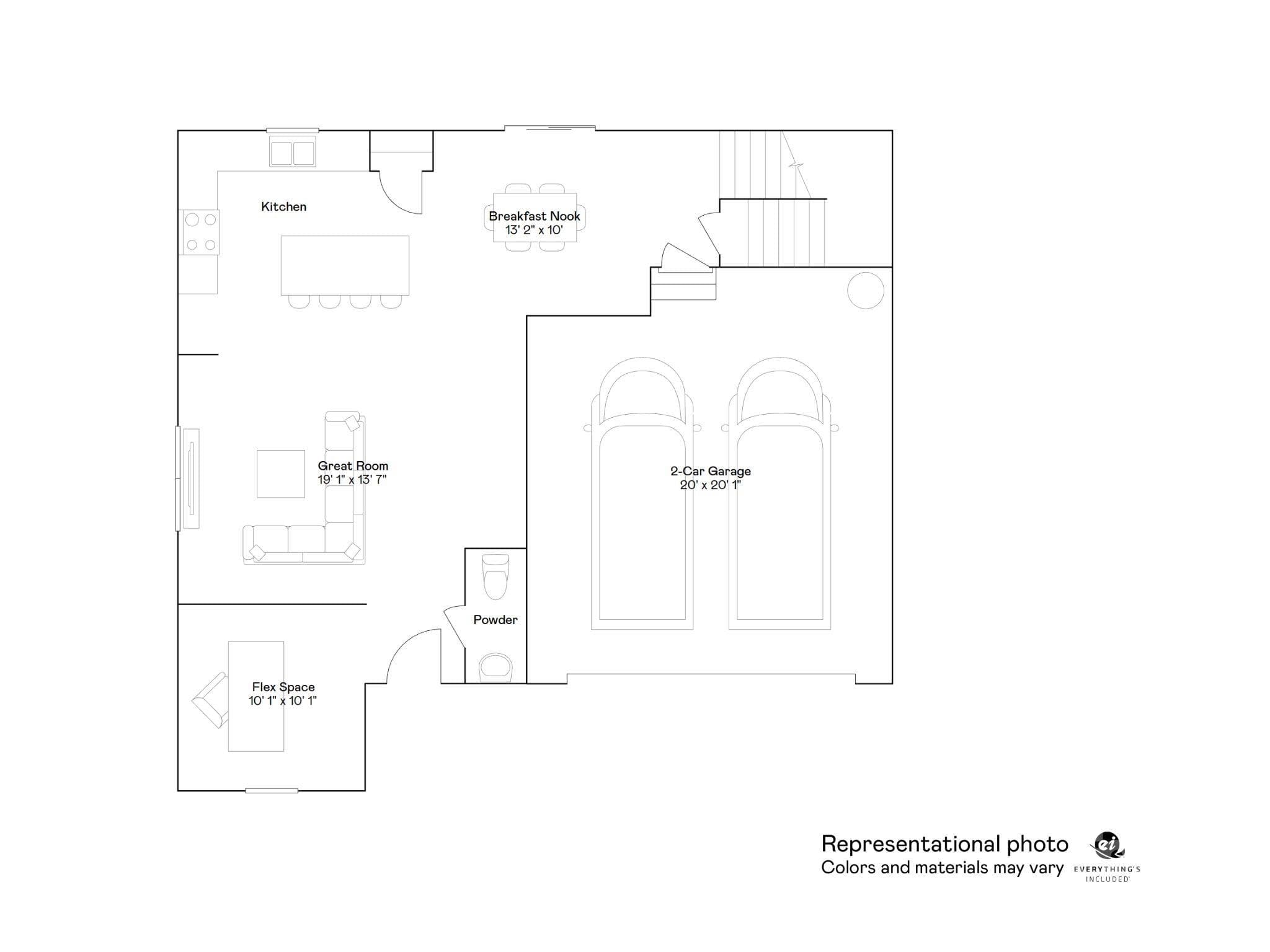 1st Floor` - 1858 Broom Maker Drive, Bessemer City