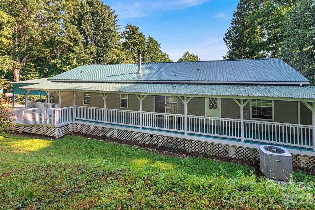 Rear Porch - 98 New Sorrells Estate, Brevard