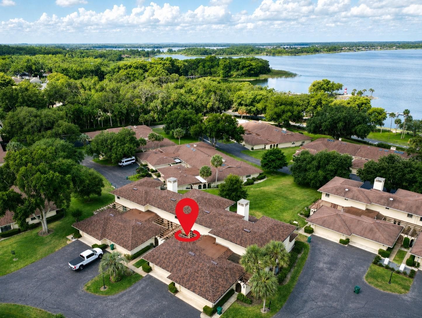 Aerial of 100 S. Tremain Street, #G2, Mount Dora, FL - 100 S TREMAIN ST #G2, MOUNT DORA