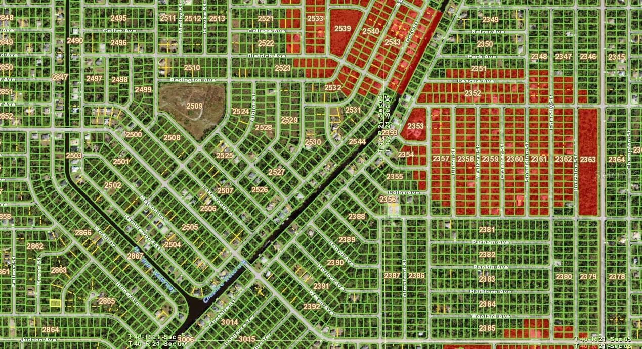 Scrub Jay Boundary - 493 BURMA CT, PORT CHARLOTTE