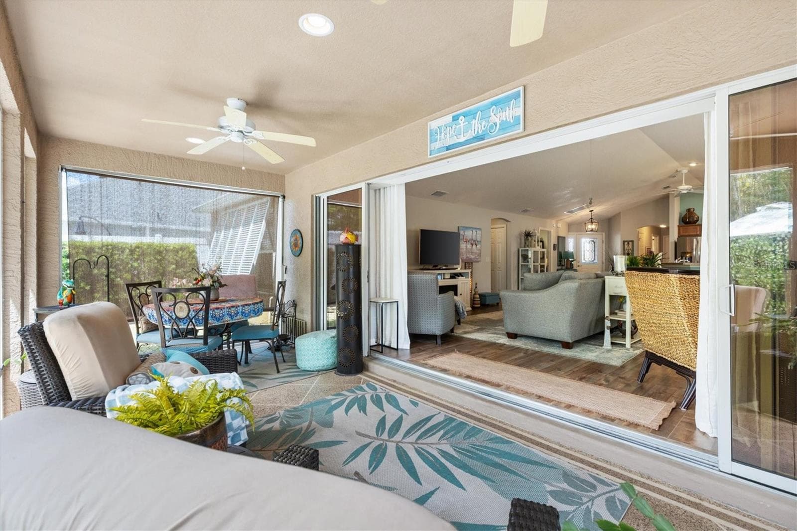 Large sliding doors. - 2334 ROSE ARBOR ST, THE VILLAGES