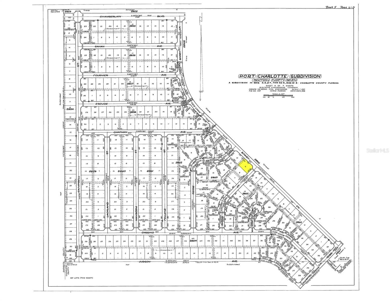 Plat Map - 429 BURMA CT, PORT CHARLOTTE
