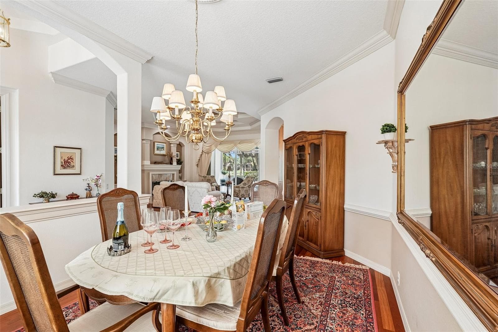 Spacious Dining Room - 403 LANSBROOK DR, VENICE