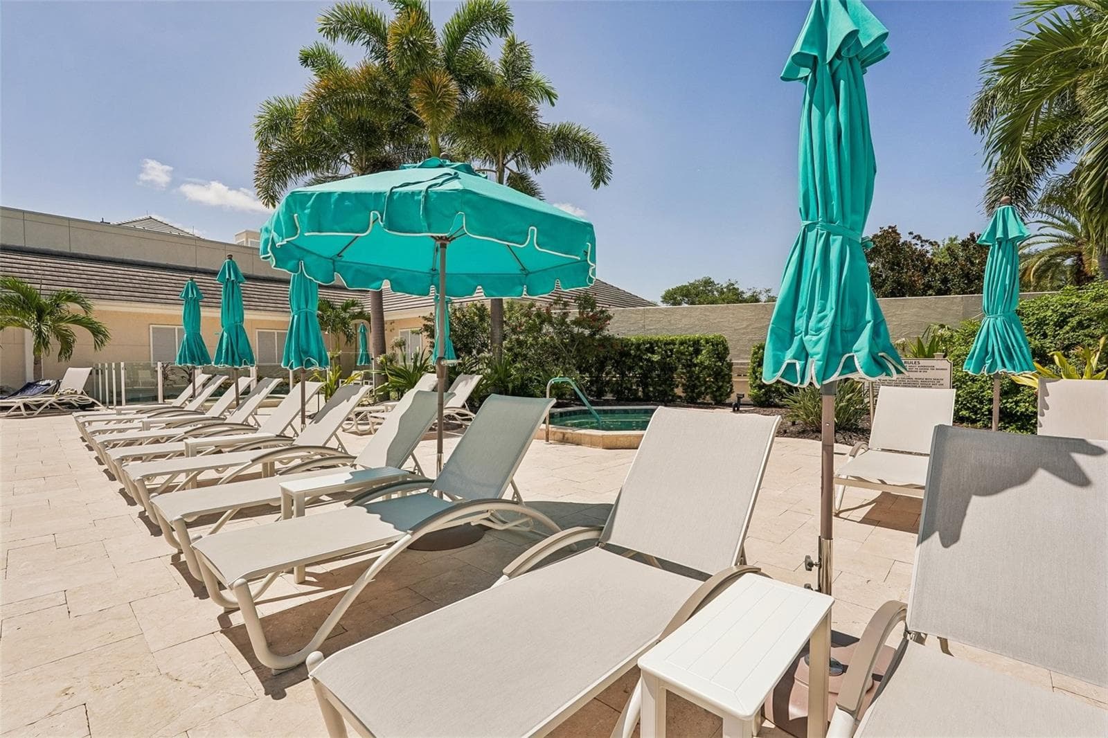 Club Pool - 403 LANSBROOK DR, VENICE