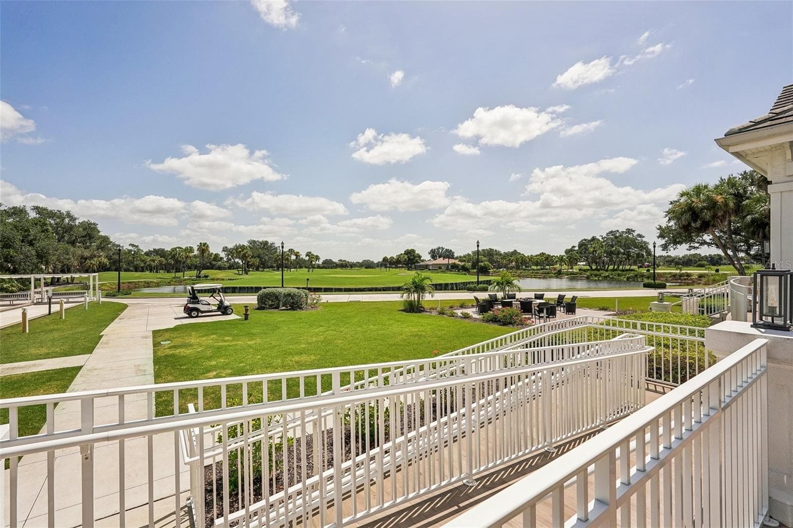 Gorgeous views from backside of Club House - 403 LANSBROOK DR, VENICE