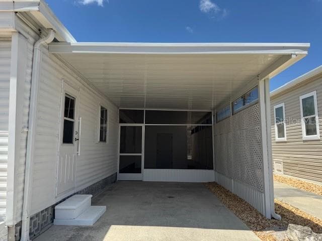 Newer Carport recently added - 251 SOUTHWINDS DR, SARASOTA