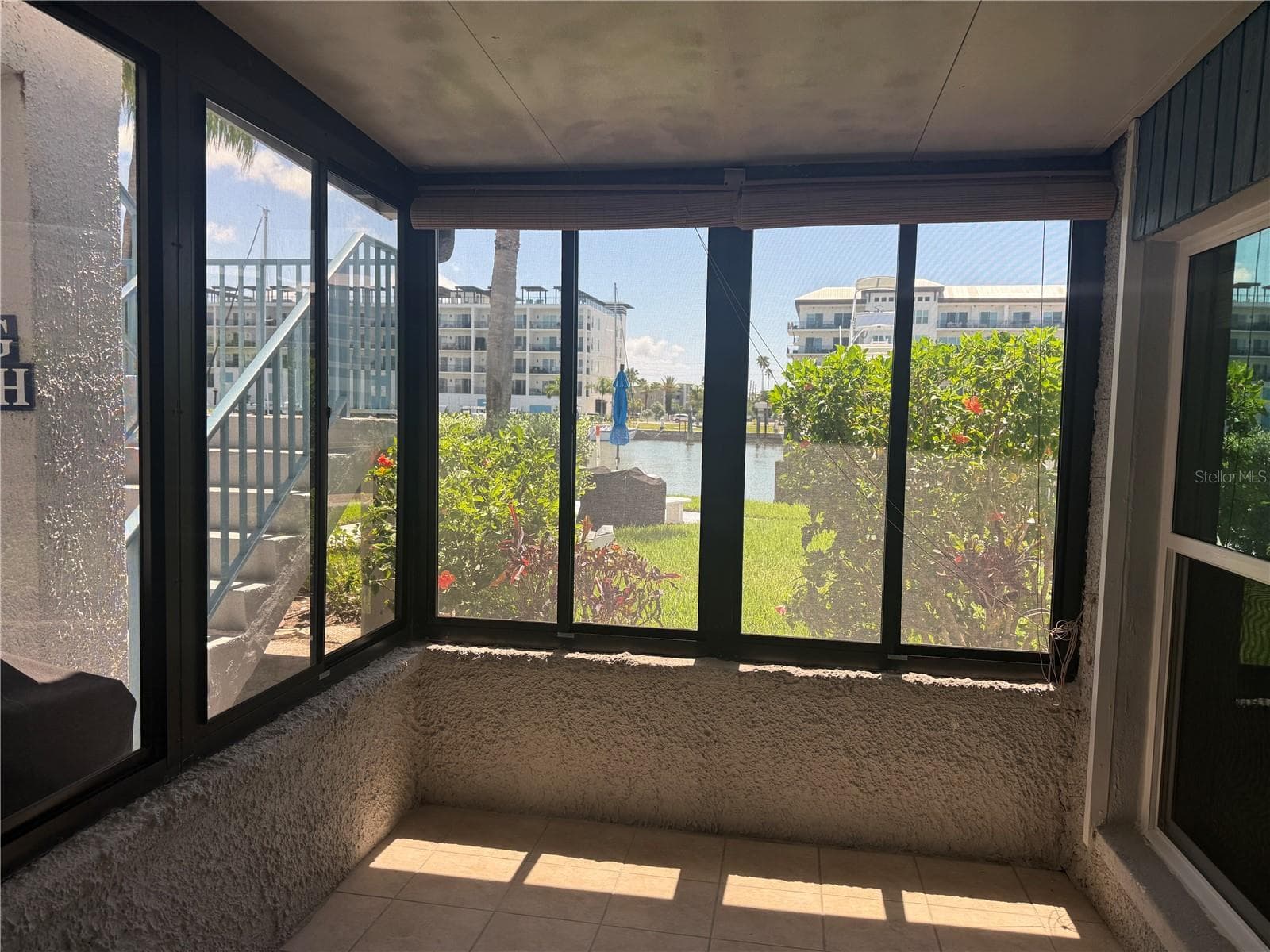 Intracoastal view from lanai - 179 MEDALLION BLVD #D, MADEIRA BEACH