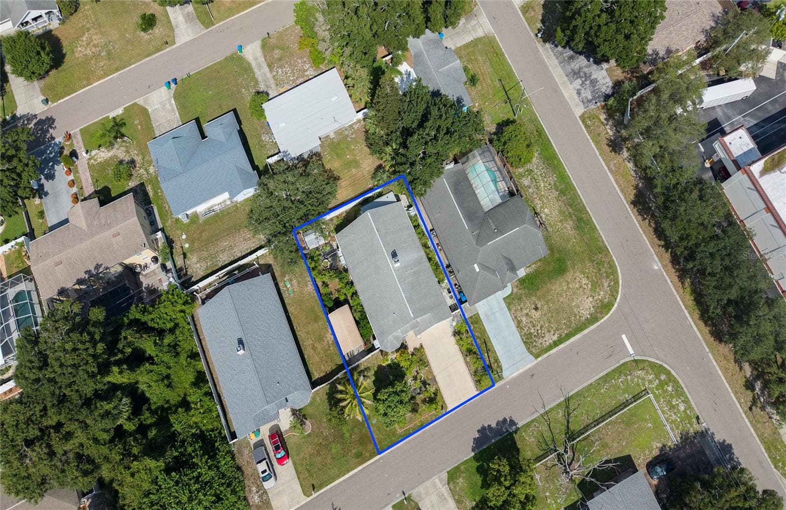 Ariel photo. (2) - 1150 OAKWOOD DR, DUNEDIN