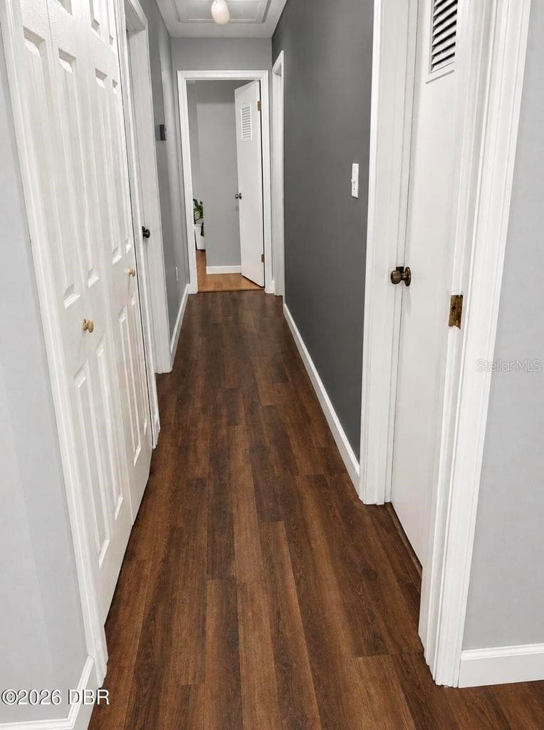 Hallway to master and 2nd/3rd Bedroom - 31109 DEAL DR, MOUNT PLYMOUTH