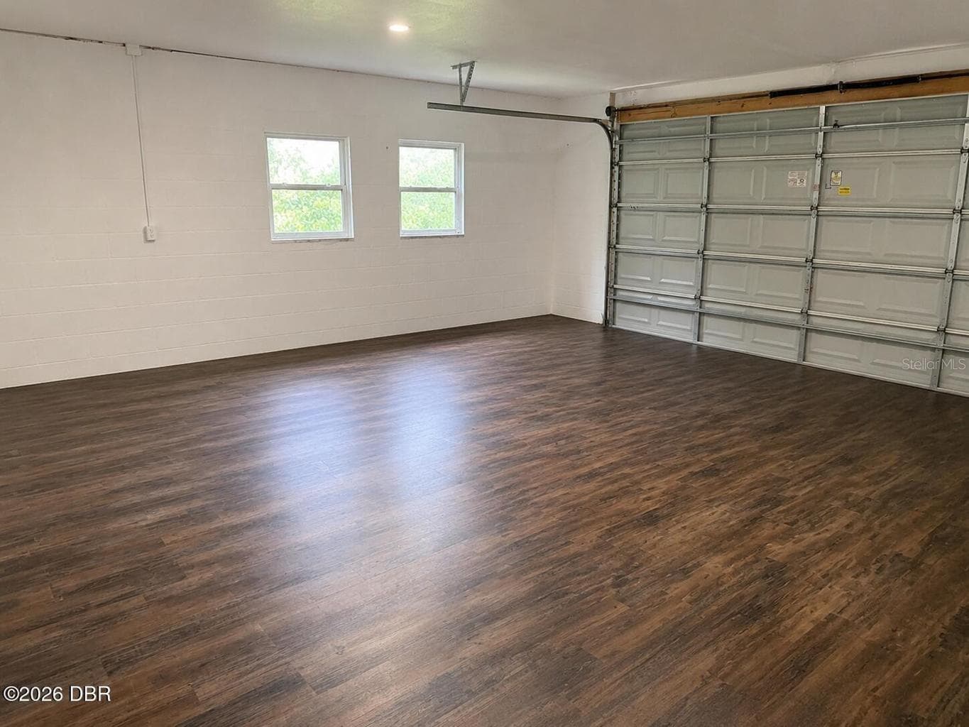 Garage, garage door and floor has been put in - 31109 DEAL DR, MOUNT PLYMOUTH