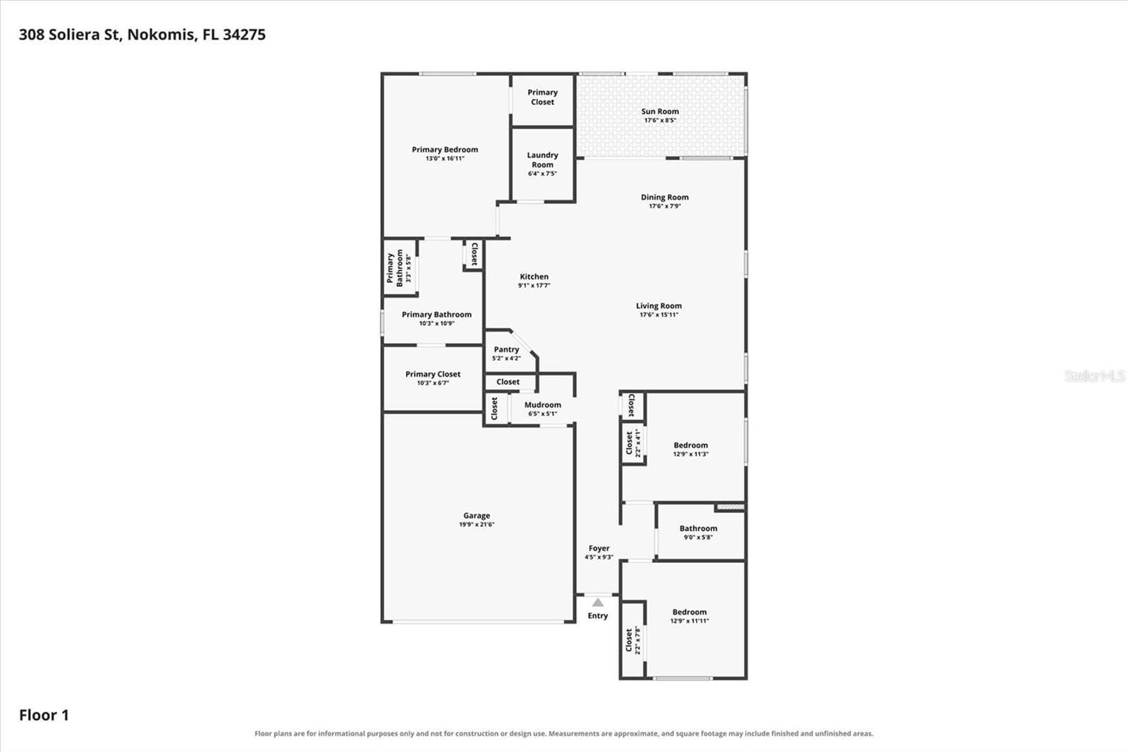 Single Family Residence at 308 SOLIERA ST, NOKOMIS, photo 34 of 44