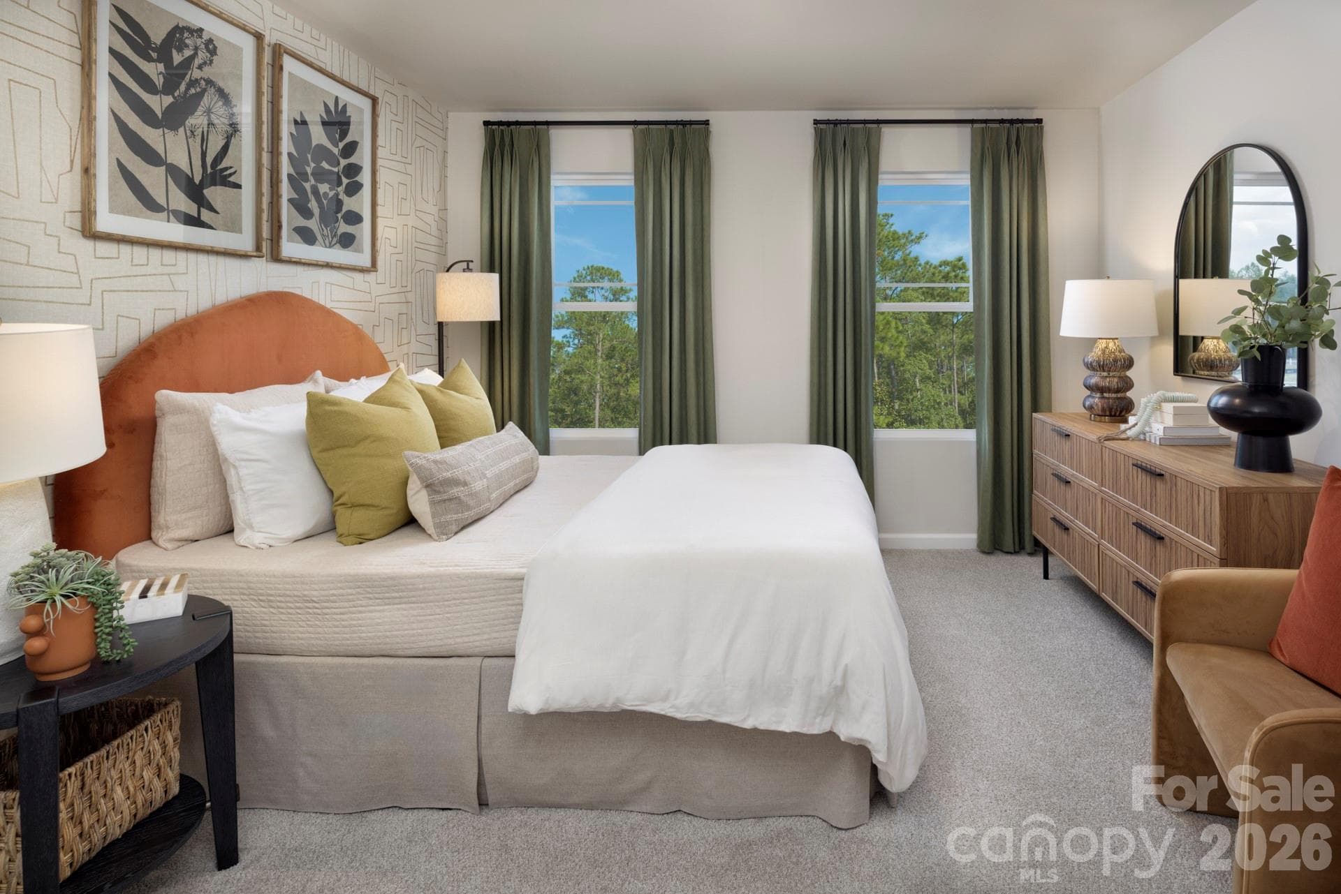 Photos shown are of a staged model home and are for illustrative purposes only. Floor plan is the same; however, finishes, colors, features, fixtures, furnishings, and design selections may vary from the actual home. - 6112 Mallow Crossing Lane, Charlotte