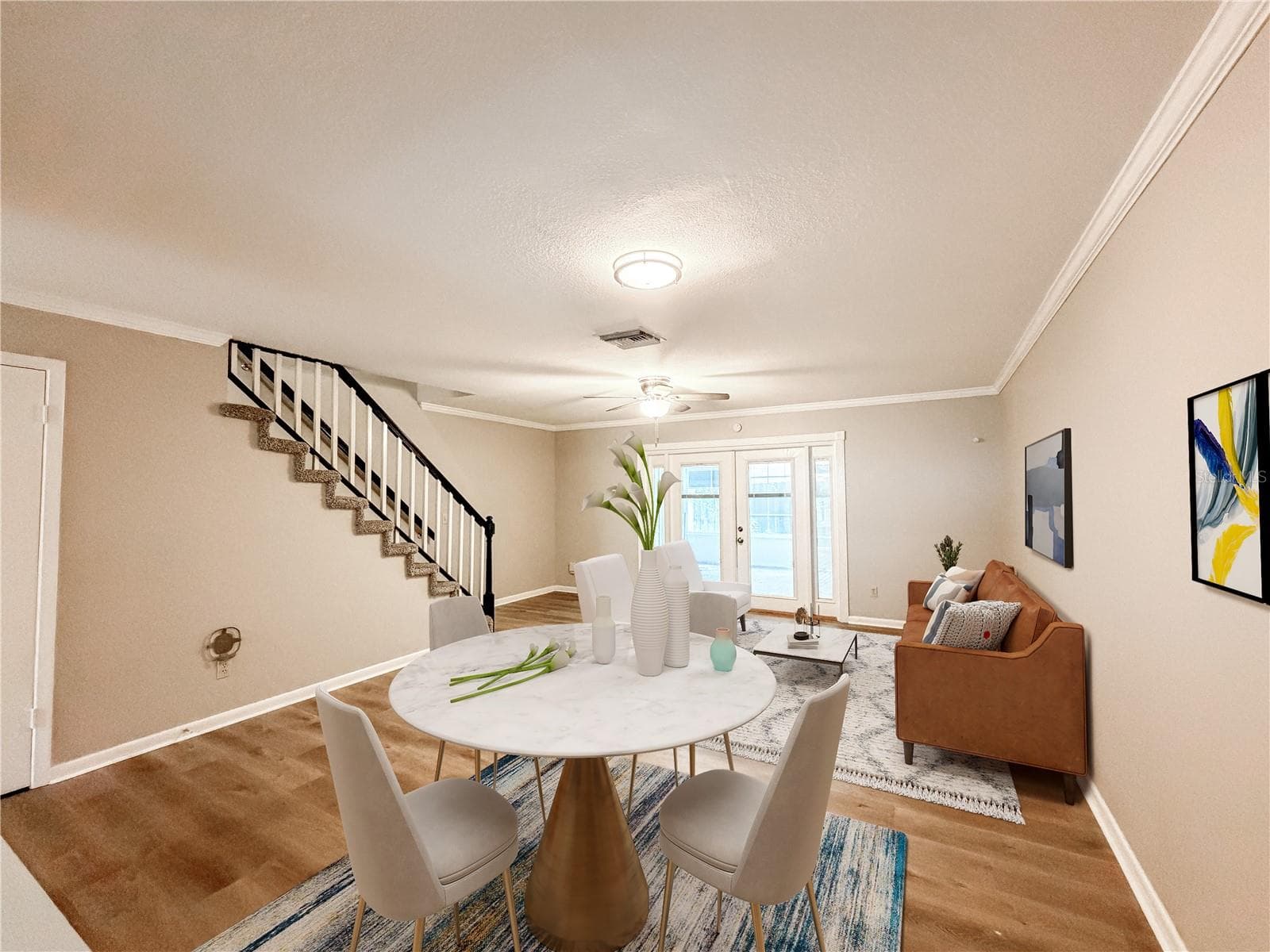 Living room - 1844 MILL RUN CIR, TAMPA