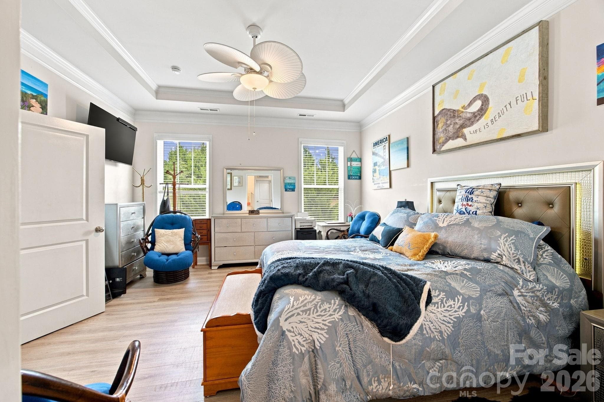 primary bedroom - 354 Secretariat Drive, Iron Station