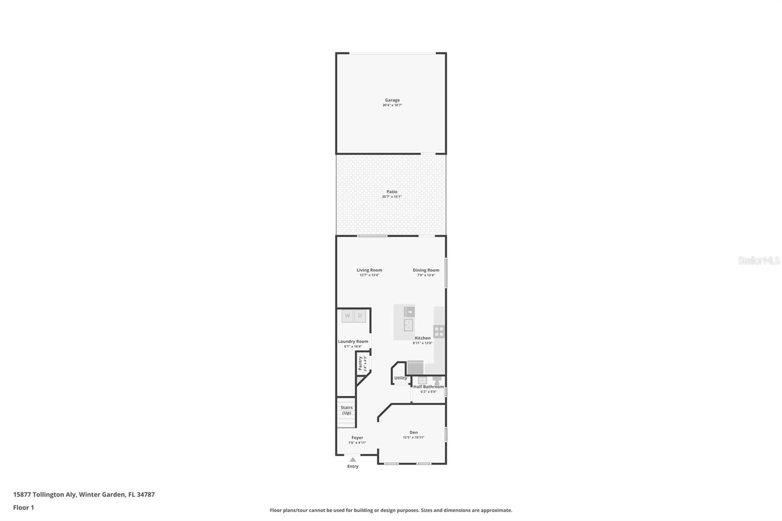 Floorplan - 15877 TOLLINGTON ALY, WINTER GARDEN