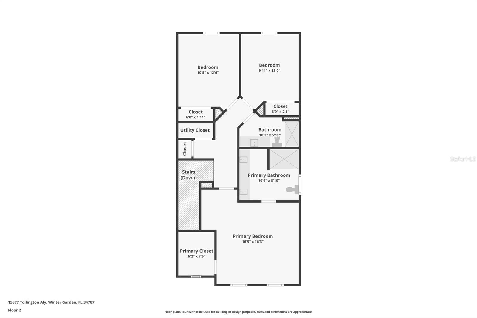 Floorplan - 15877 TOLLINGTON ALY, WINTER GARDEN