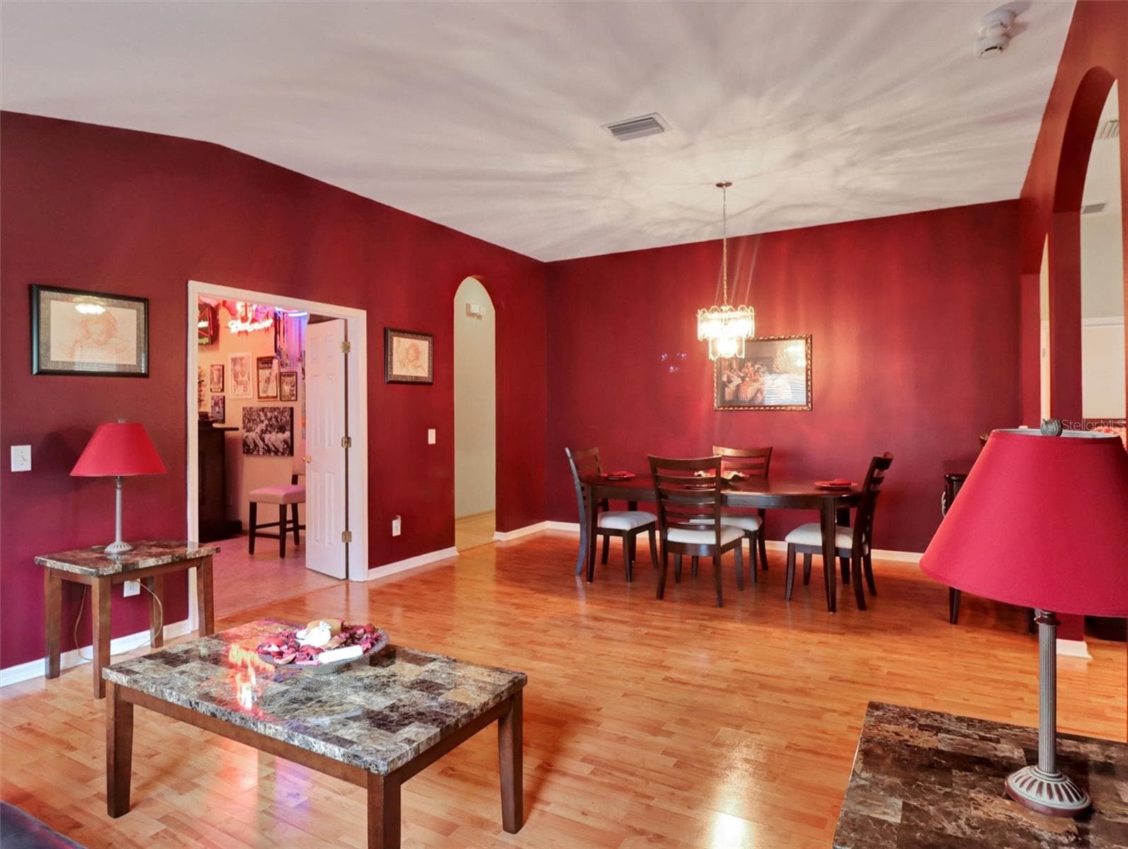 Dining-Living Room - 7515 TERRACE RIVER DR, TEMPLE TERRACE