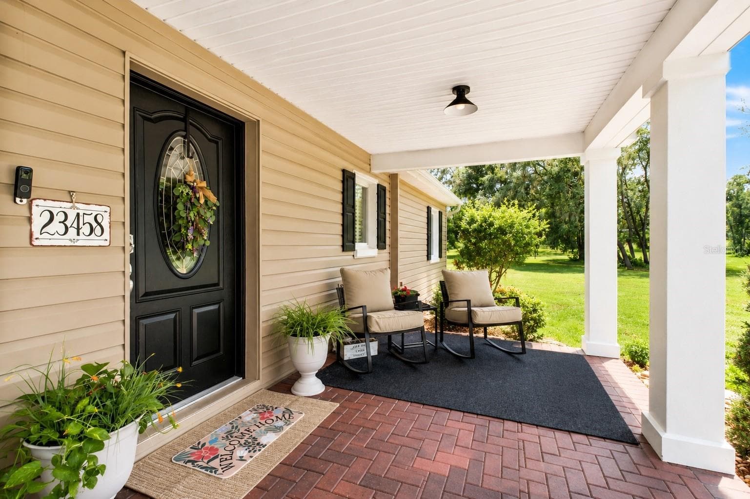 Front porch - 23458 CROOM RD, BROOKSVILLE