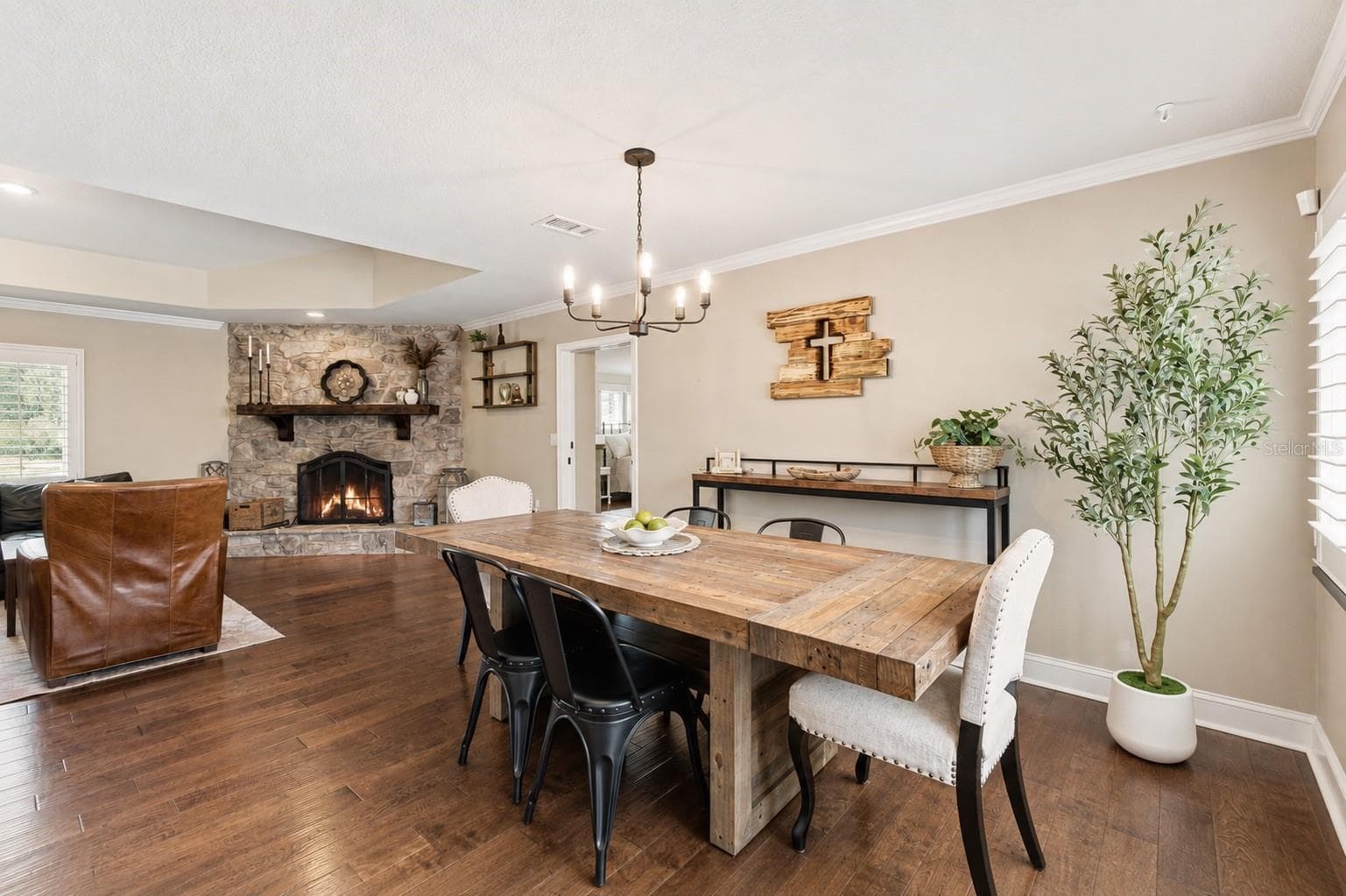 Dining area - 23458 CROOM RD, BROOKSVILLE