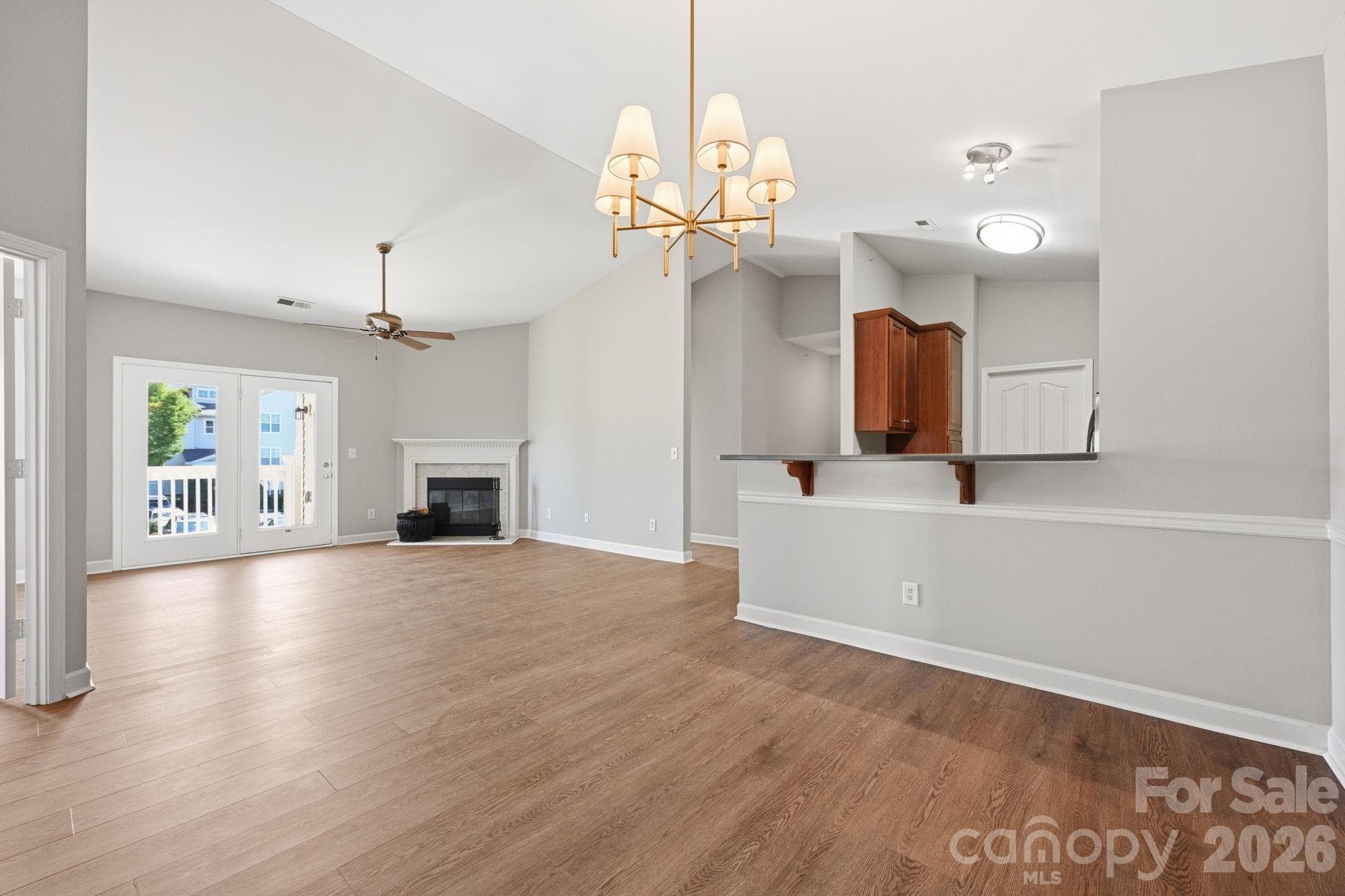 Open living and dining spaces bright and airy. - 16648 E Amberside Road, Cornelius