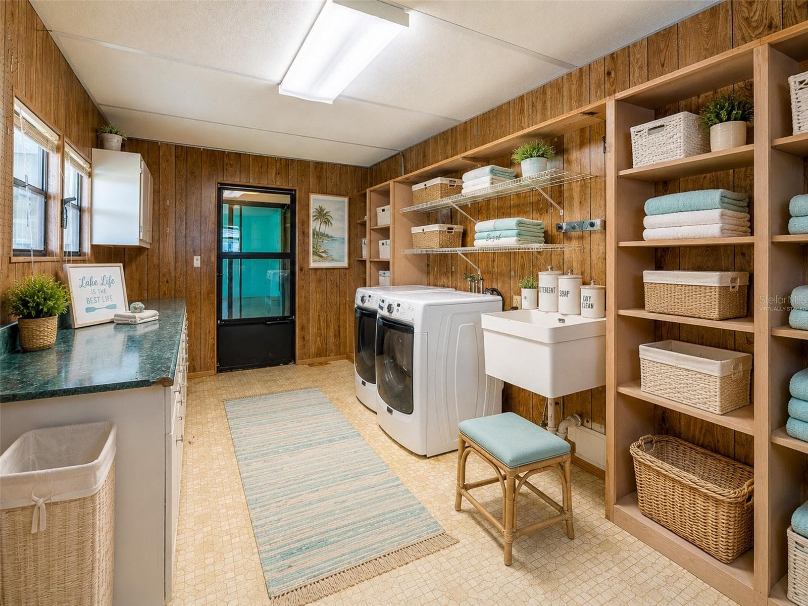 Laundry room, virtually staged - 1021 HILLTOP RD, TAVARES