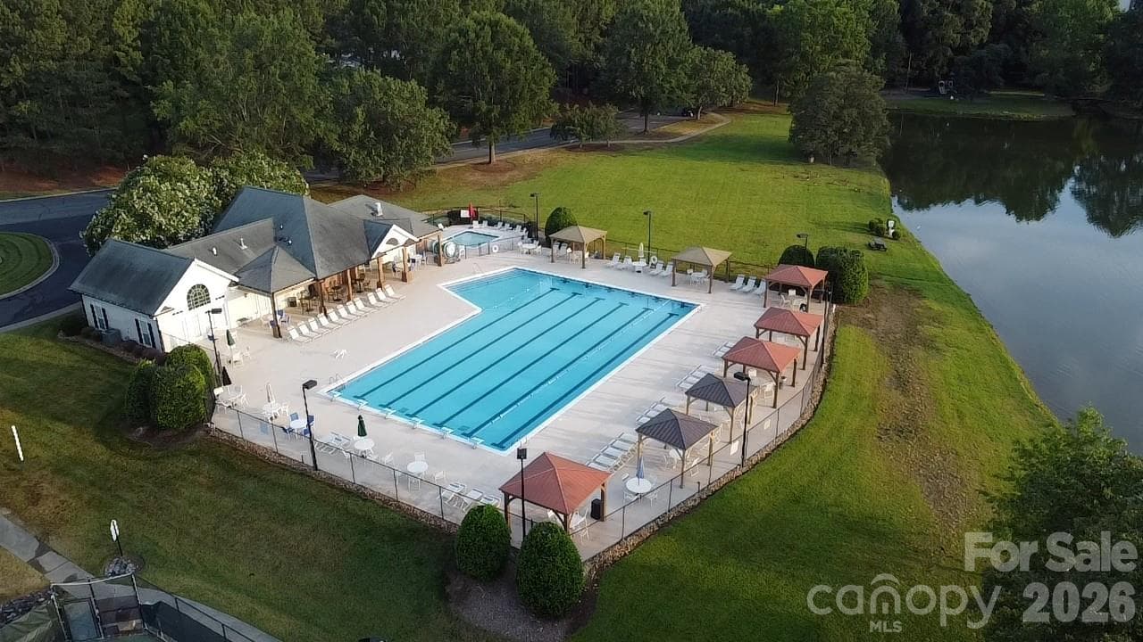 Resort-style community pool in sought-after Brandon Oaks - Indian Trail
